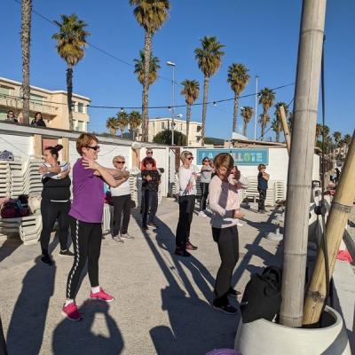 2022-13 janvier - gym et zumba à la plage